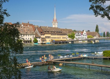 Romantisches Stein am Rhein