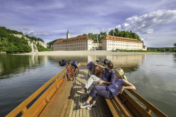 Blick auf das Kloster Weltenburg