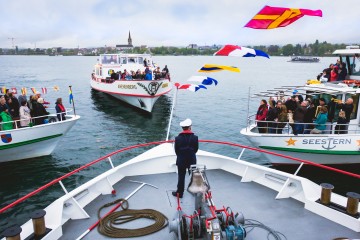 "Sternfahrt unter Freunden" auf dem Untersee