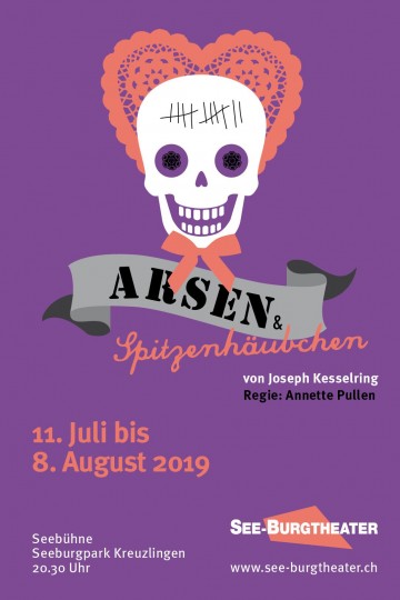 Plakat zu «Arsen und Spitzenhäubchen»