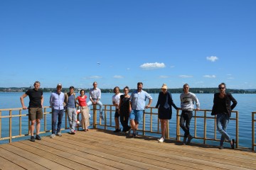 Ensemble und Stab von "Was ihr wollt" auf der Seebühne