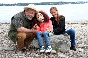 Luigi Prezioso als Amandus und Tilda, animiert von Rahel Wohlgensinger