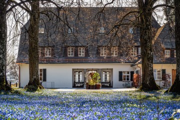 Die Villa Gminder im Zentrum der Hotelanlage
