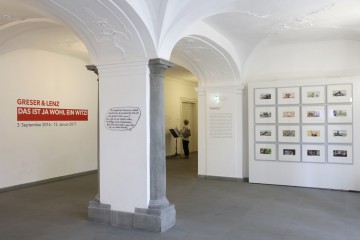 Ein Blick in die Ausstellung