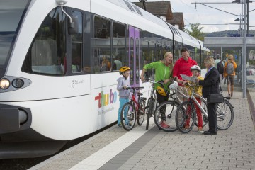 Mit dem Fahrrad unterwegs