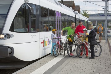 Mit dem Fahrrad unterwegs