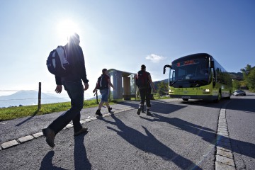 Wandern mit Bus und Bahn