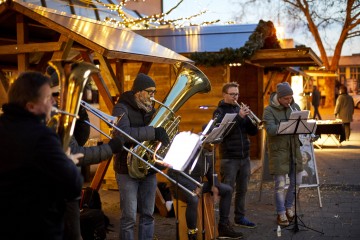 Radolfzeller Adventsdorf mit Froschenkapelle