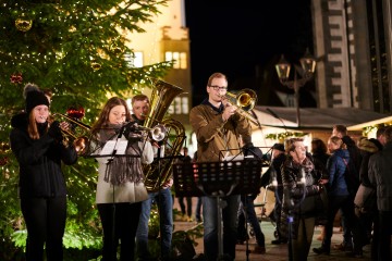 Blaskapelle am Radolfzeller Christkindlemarkt