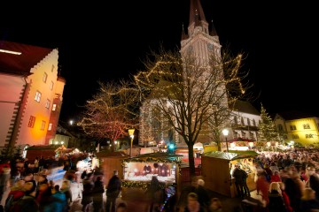 Stimmungsvolle Vorweihnachtszeit in Radolfzell am Bodensee