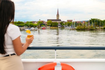 Schlemmen auf dem See