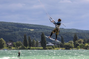 Kite-Surfen am Untersee