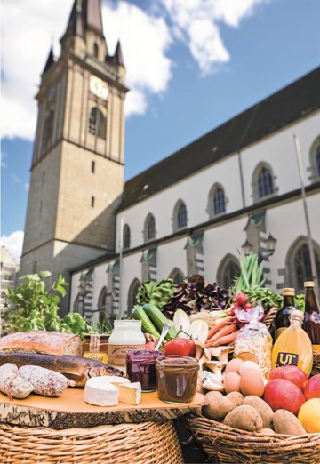 Abendmarkt in Radolfzell am Bodensee