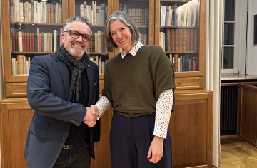 VTWB-Vorstandssprecher Franz Petzold und IBT-Geschäftsführerin Nina Hanstein
