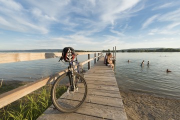 Radtour mit Badepause 