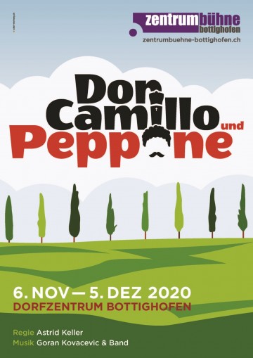 Plakat zu "Don Camillo und Peppone"