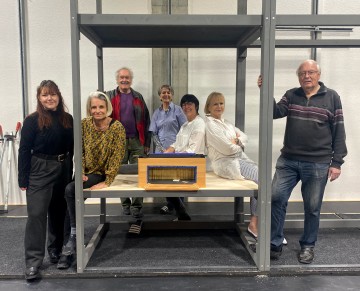 Pressefoto beim Mediengespräch der zentrumbühne bottighofen